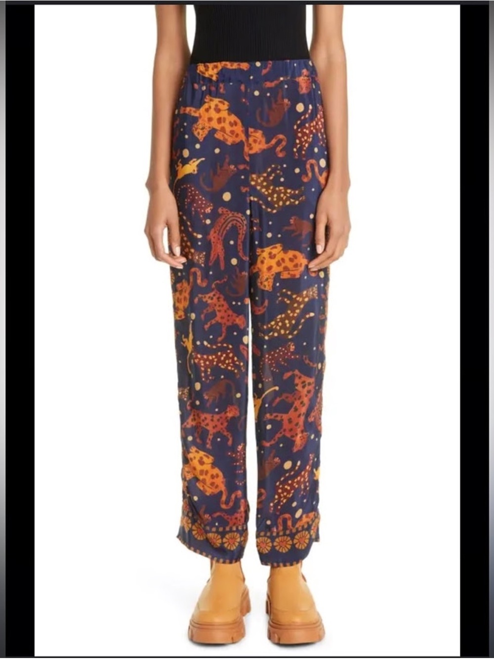 Farm Rio Animal Print Comfy Pant